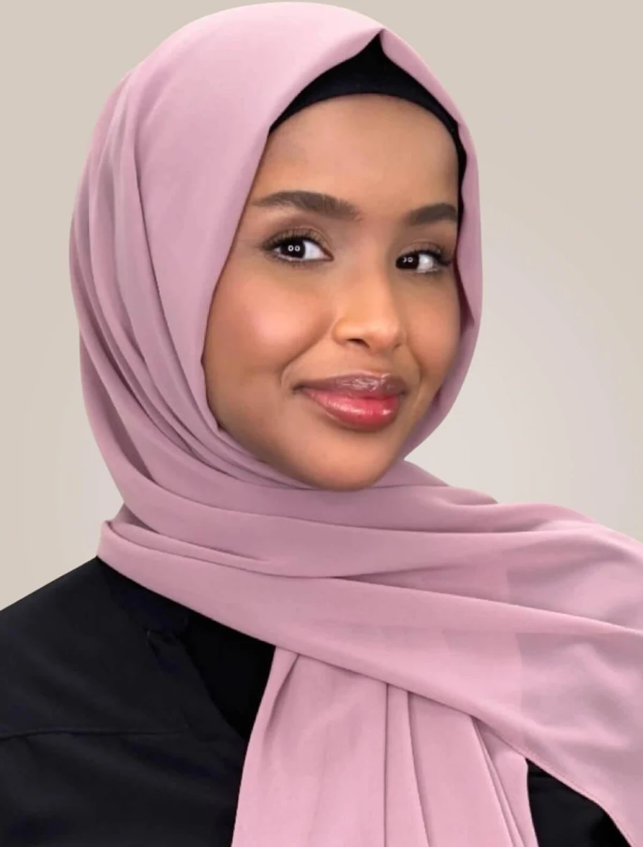 Luxury Chiffon Hijab - Orchid